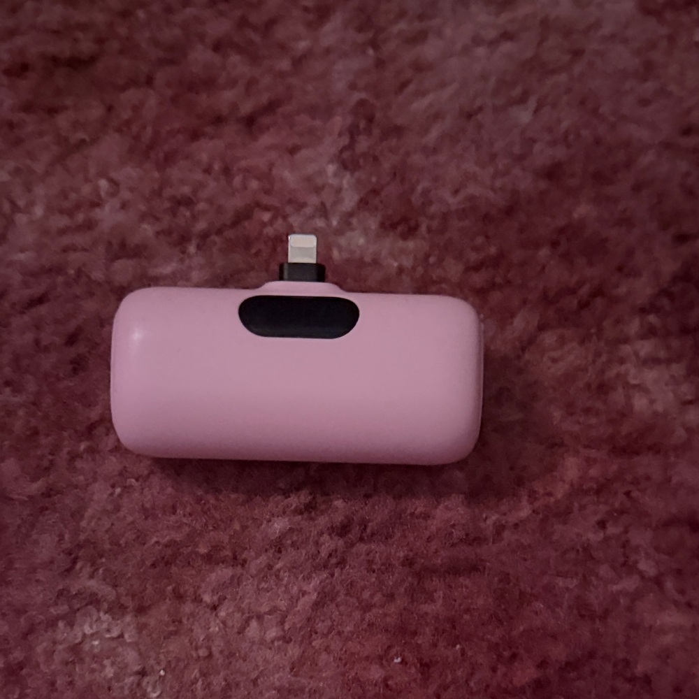 Pink Portable Charger